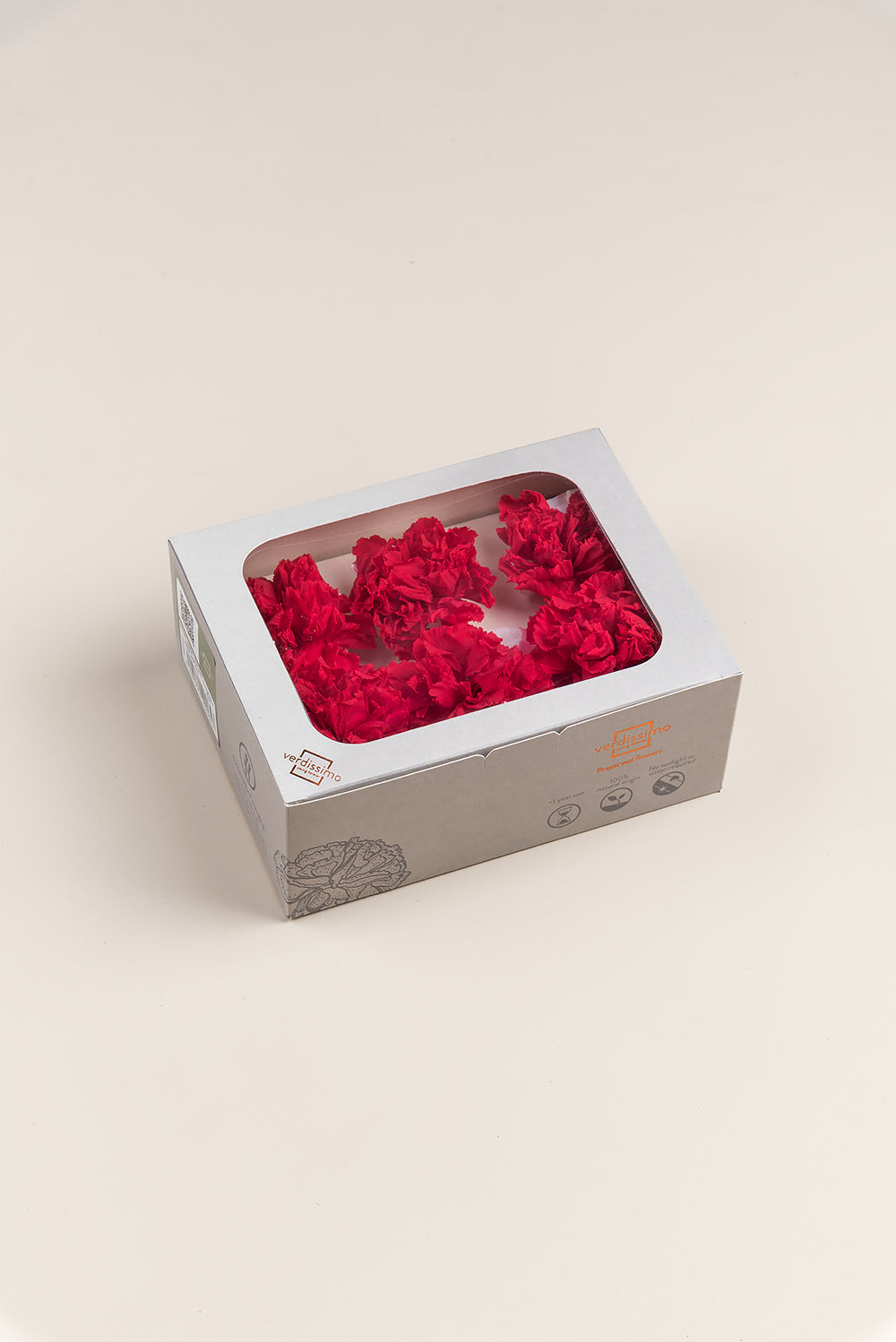 Nelke - Box mit 6 Blütenköpfen