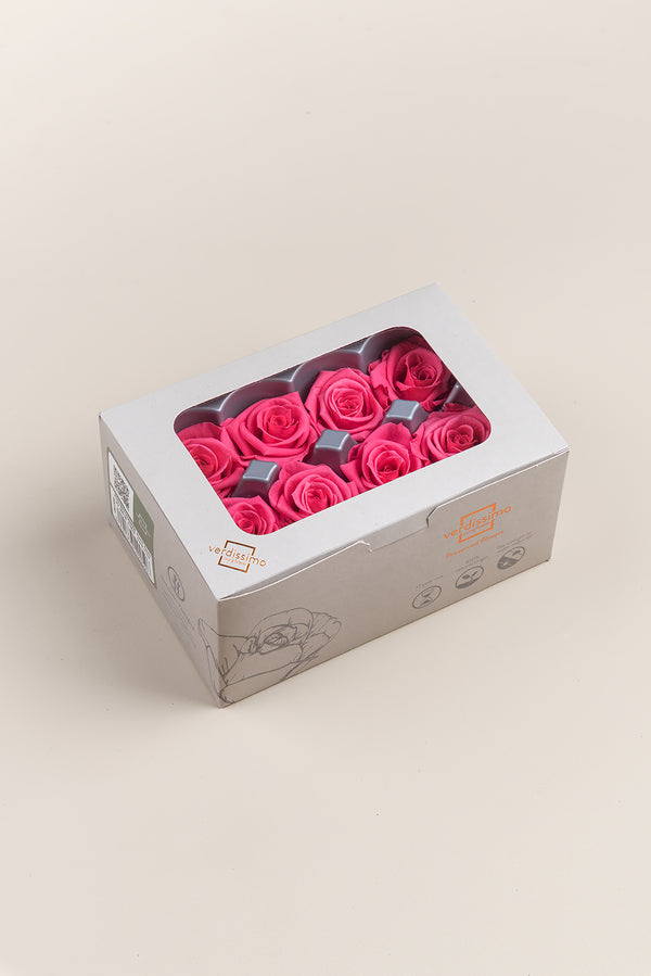 Rose Medium - Boîte 8 têtes