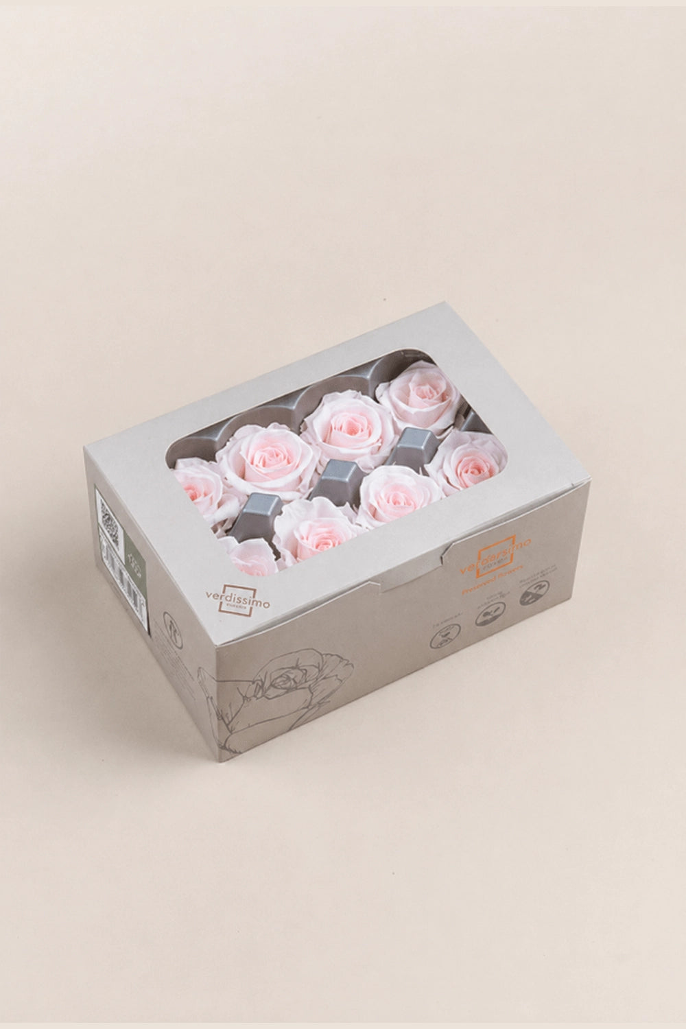 Rose Medium - Boîte 8 têtes